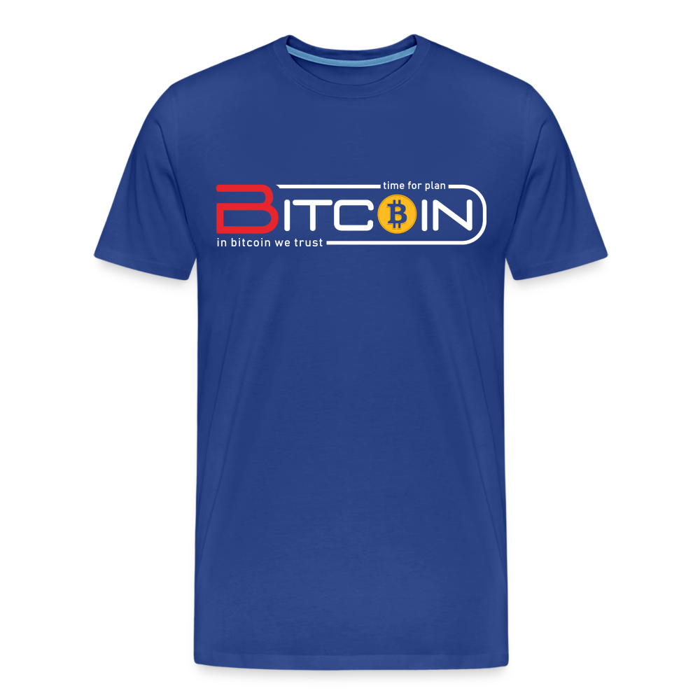 Bitcoin Krypto 19 Premium T-Shirt Herren - Königsblau