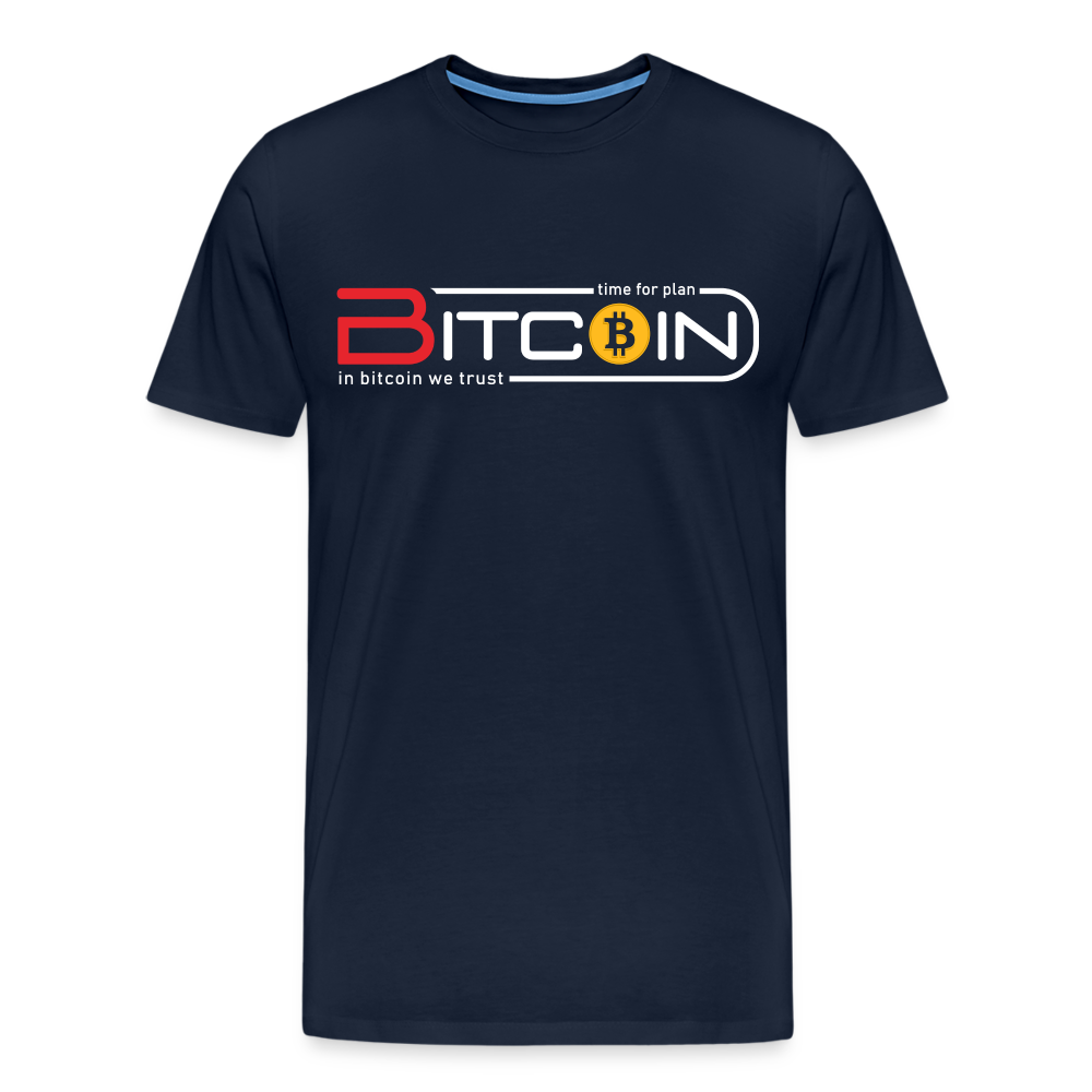 Bitcoin Krypto 19 Premium T-Shirt Herren - Navy
