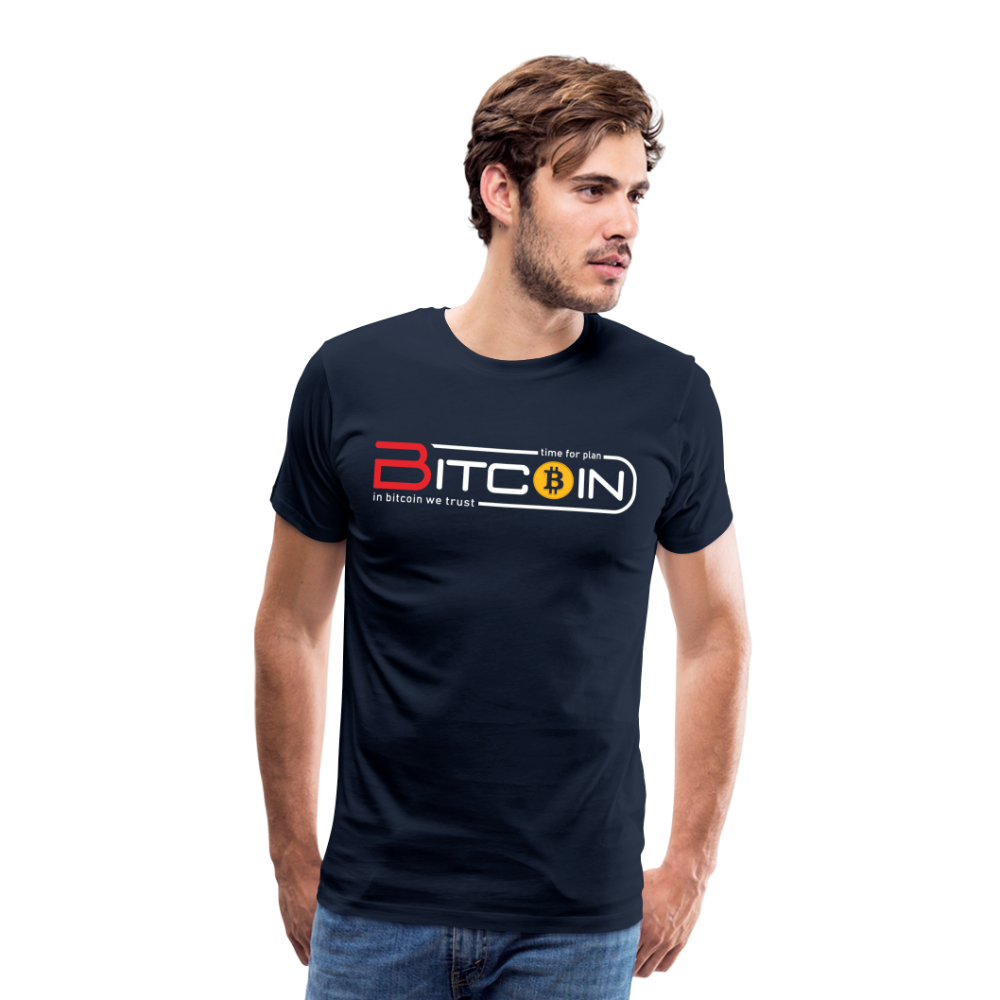 Bitcoin Krypto 19 Premium T-Shirt Herren - Navy