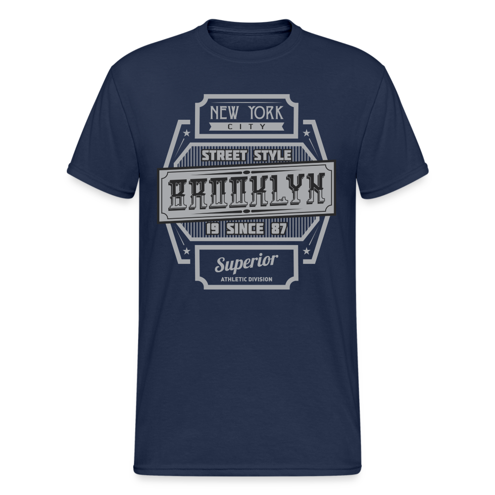 Urban Streetwear Streetstyle T-Shirt Herren - Navy