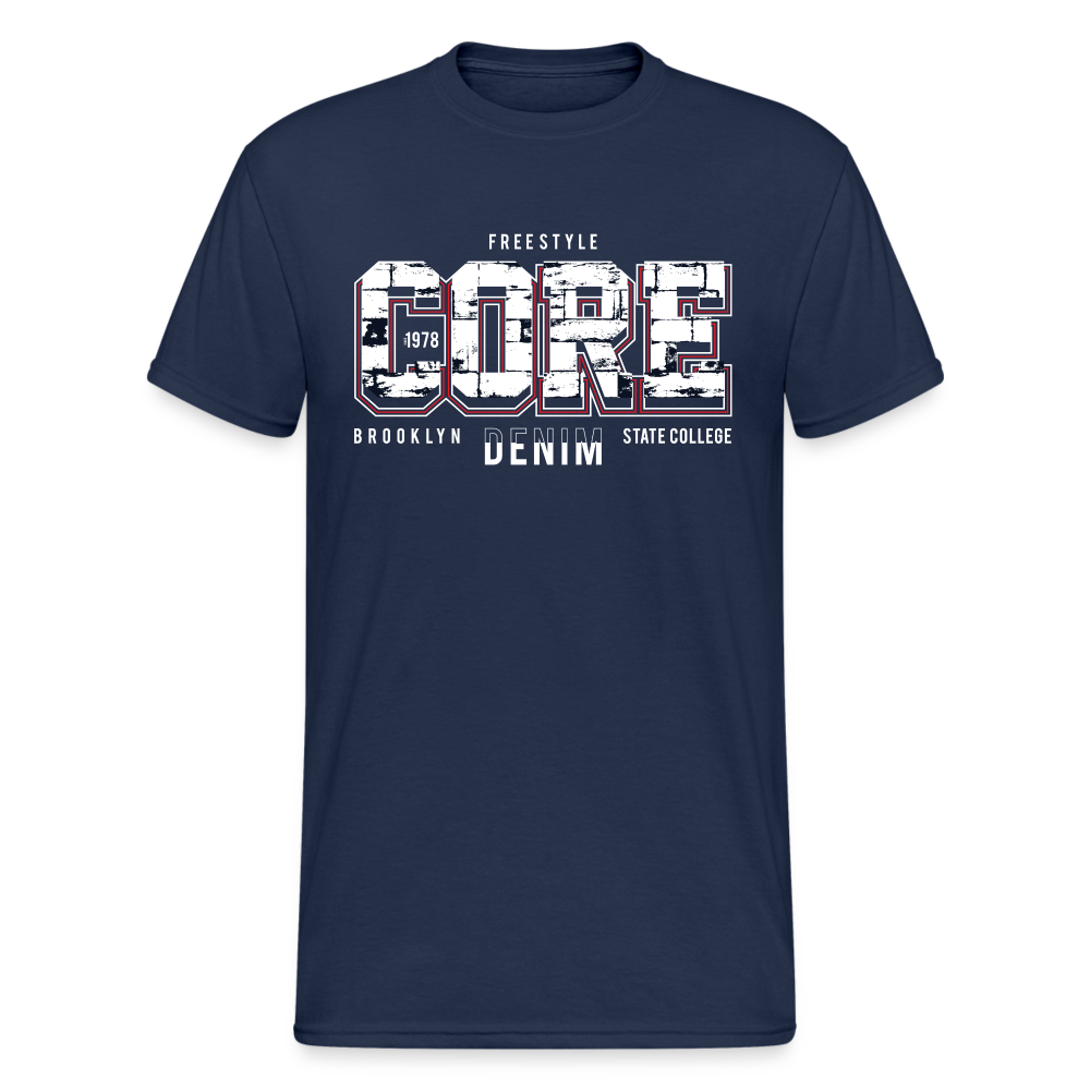 Urban Streetwear Core T-Shirt Herren - Navy