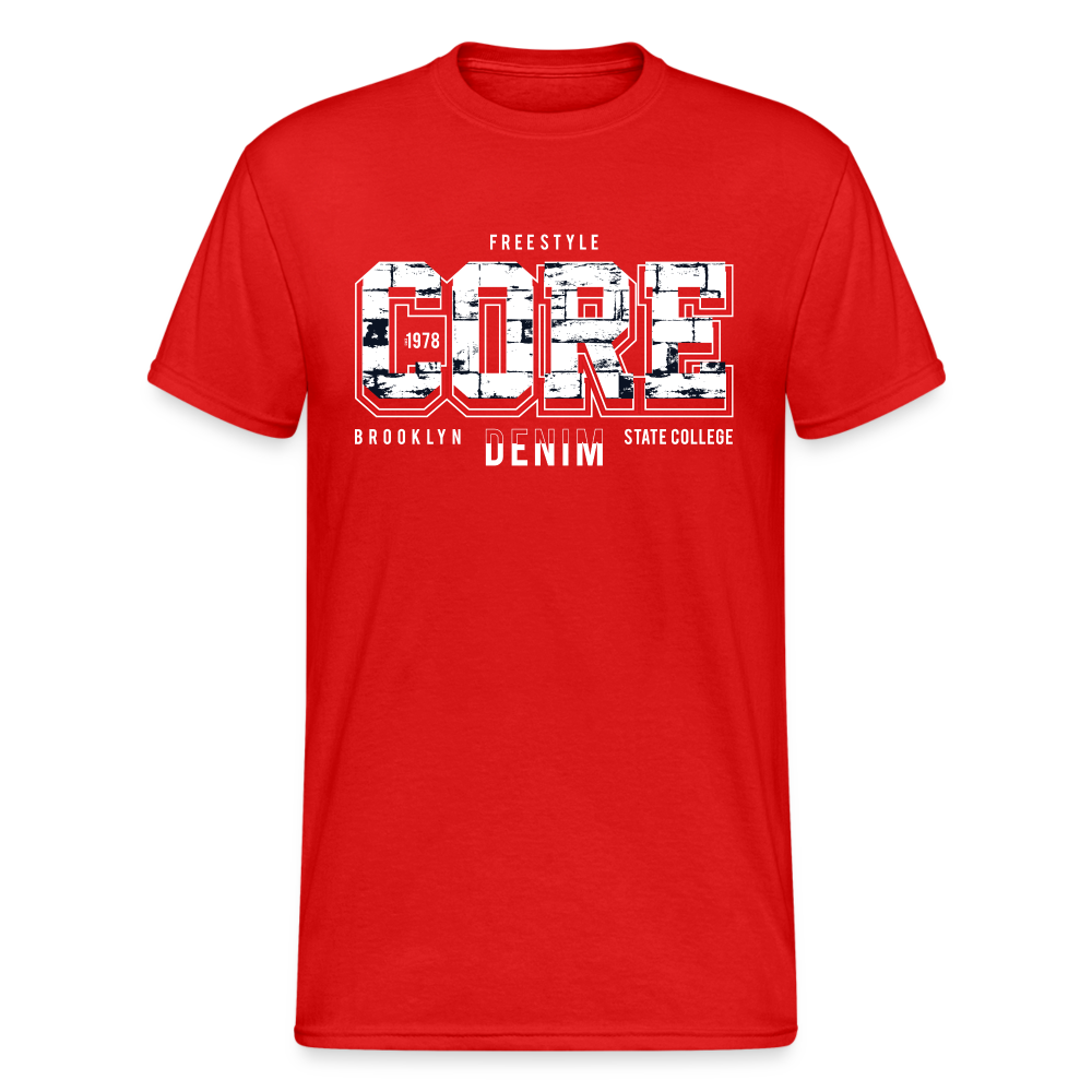Urban Streetwear Core T-Shirt Herren - Rot