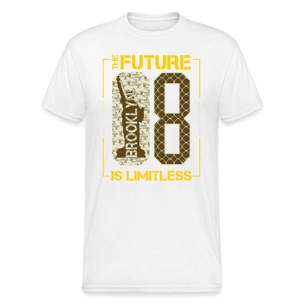 Urban Streetwear Future T-Shirt Herren - Weiß