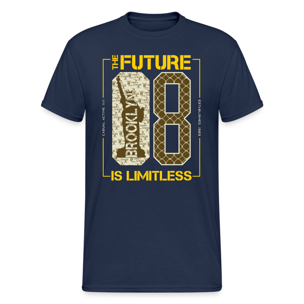 Urban Streetwear Future T-Shirt Herren - Navy