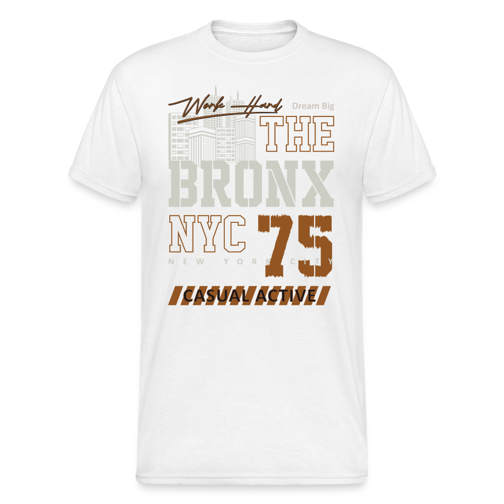Urban Streetwear the Bronx T-Shirt Herren - Weiß