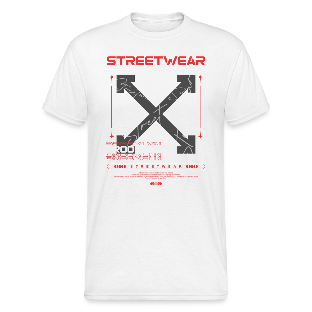 Urban Streetwear X T-Shirt Herren - Weiß