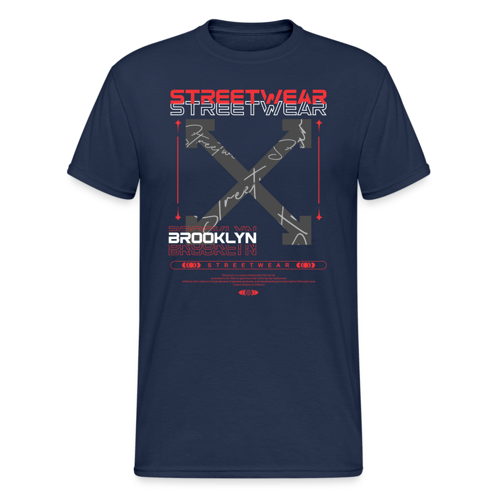 Urban Streetwear X T-Shirt Herren - Navy