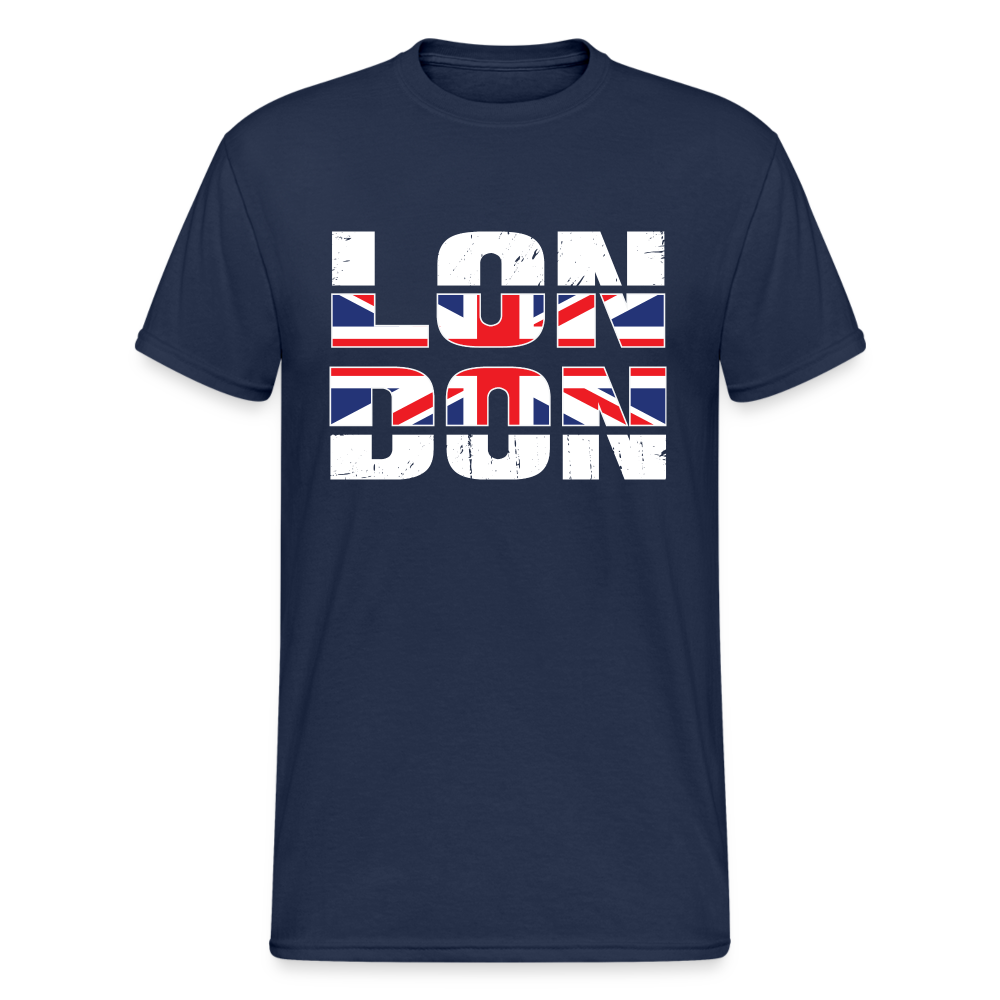 Urban Streetwear London T-Shirt Herren - Navy