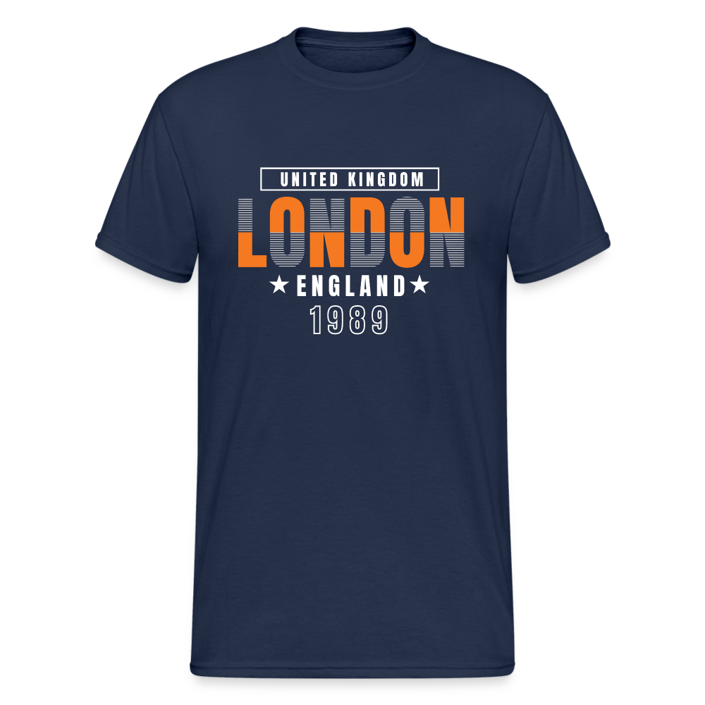 Urban Streetwear London UK 89 T-Shirt Herren - Navy