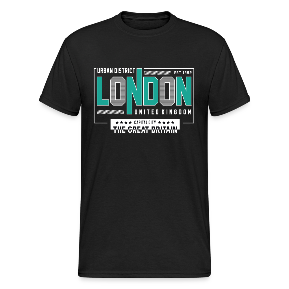 Urban Streetwear London 1992 T-Shirt Herren - Schwarz