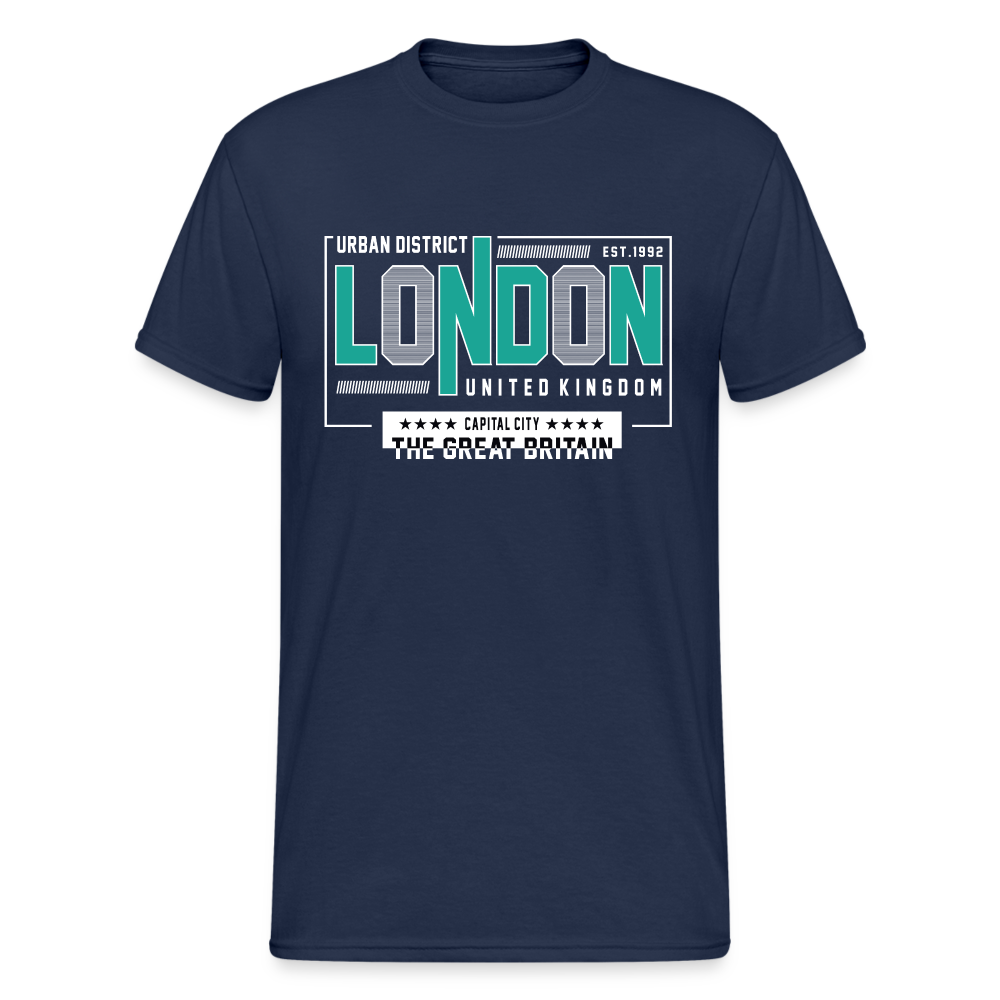 Urban Streetwear London 1992 T-Shirt Herren - Navy