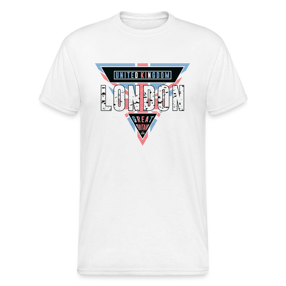 Urban Streetwear London UK GB T-Shirt Herren - Weiß