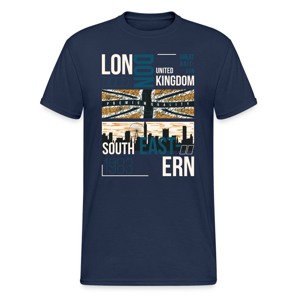 Urban Streetwear London South East T-Shirt Herren - Navy