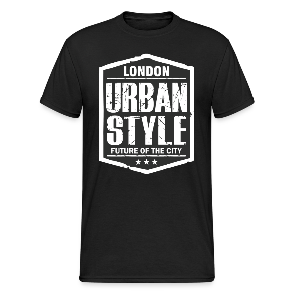 Urban Streetwear London Urban Style T-Shirt Herren - Schwarz