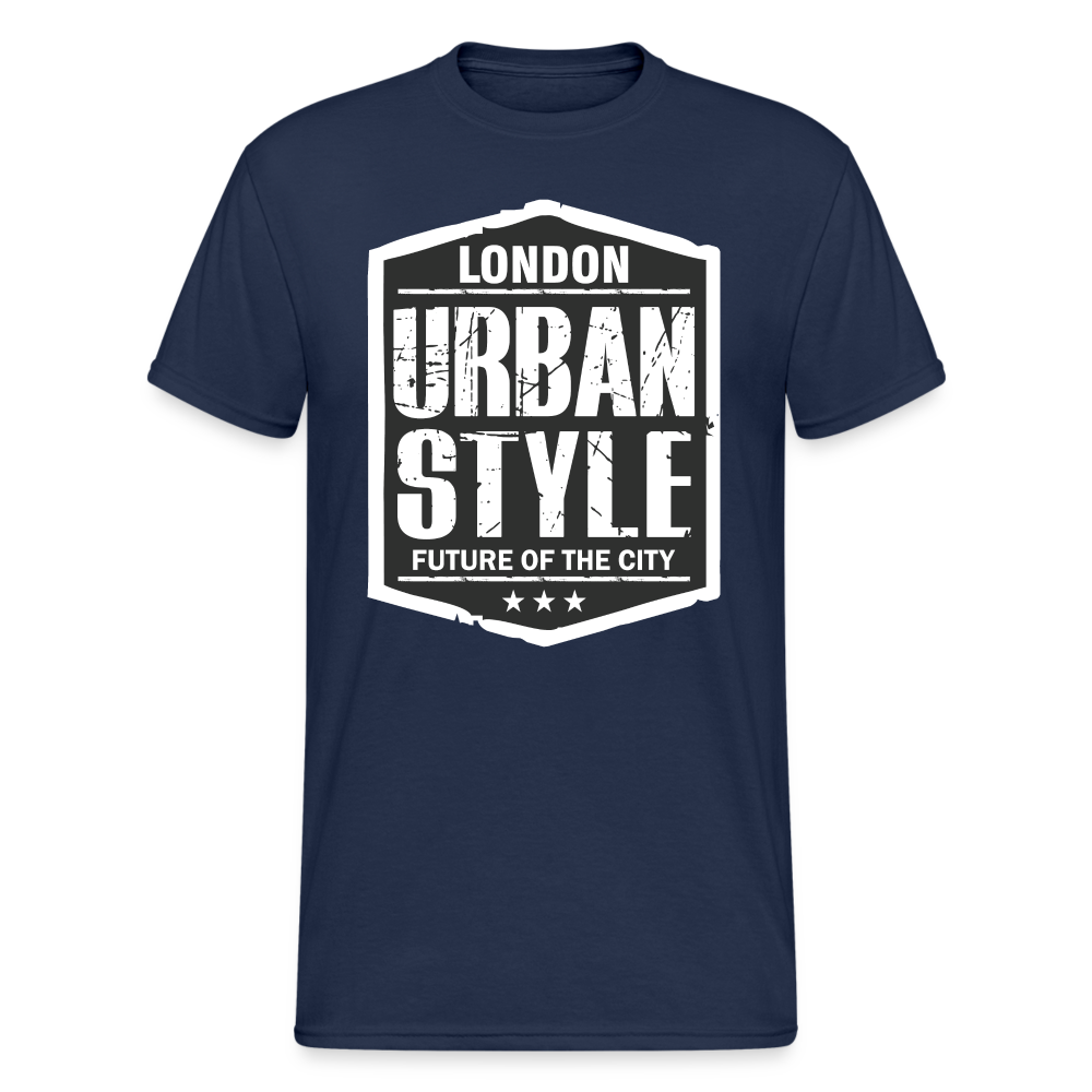 Urban Streetwear London Urban Style T-Shirt Herren - Navy