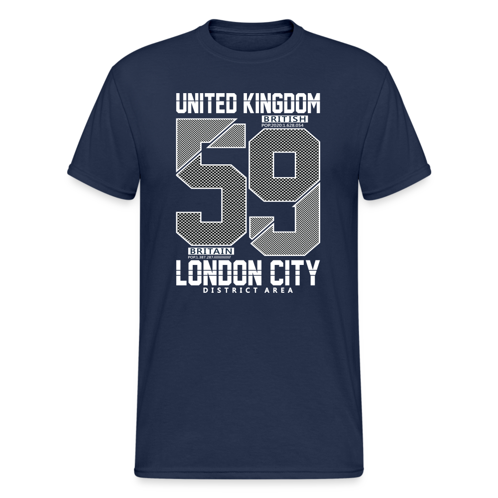 Urban Streetwear UK 59 T-Shirt Herren - Navy