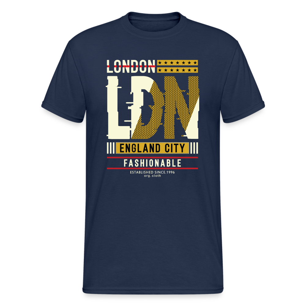 Urban Streetwear LDN City T-Shirt Herren - Navy
