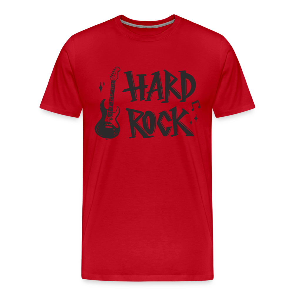 Hard Rock and Roll Premium T-Shirt Herren - Rot