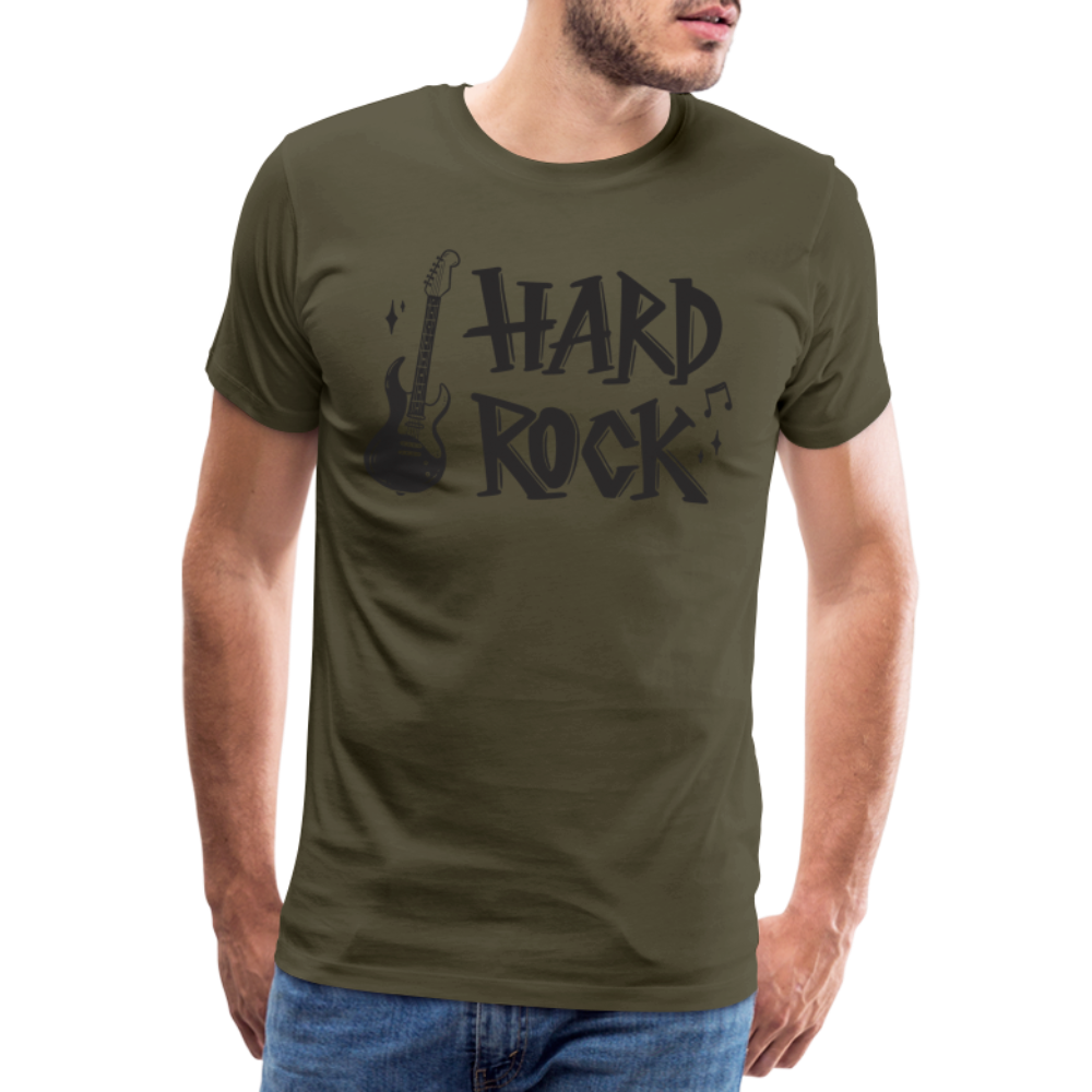 Hard Rock and Roll Premium T-Shirt Herren - Khaki