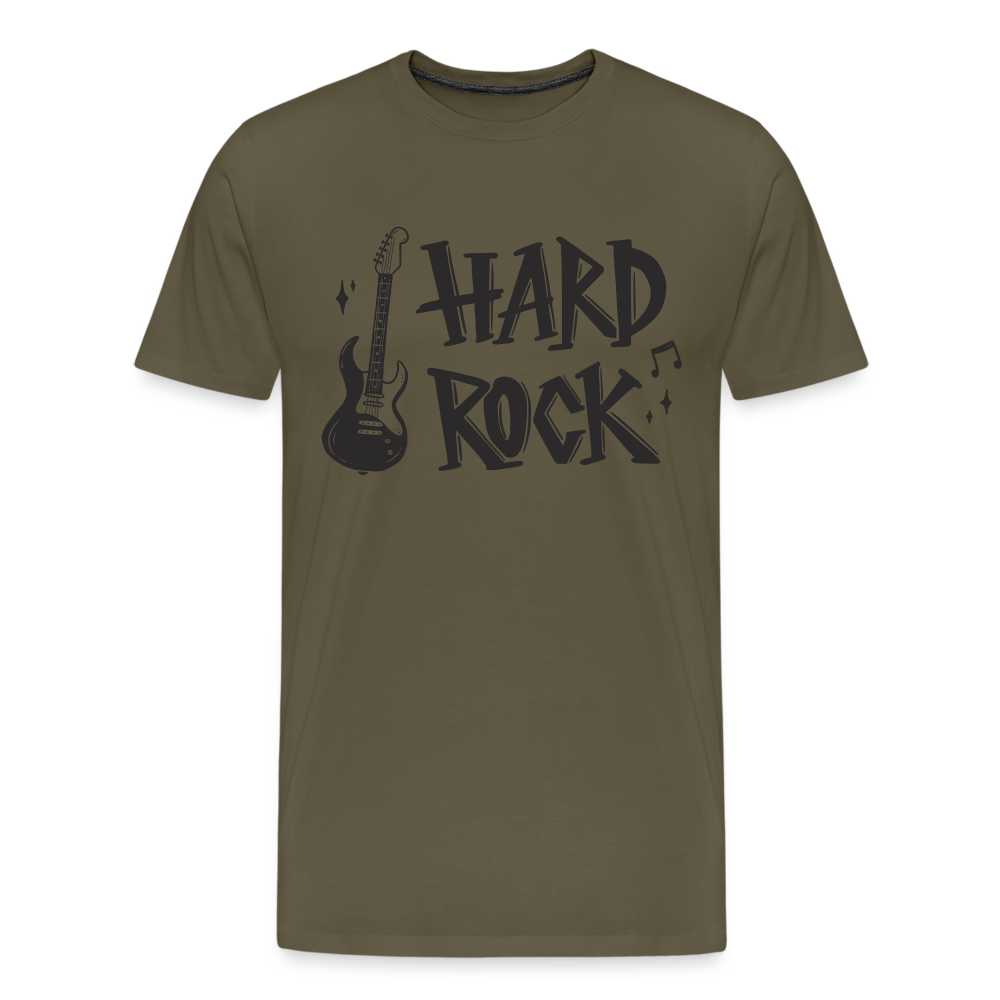 Hard Rock and Roll Premium T-Shirt Herren - Khaki