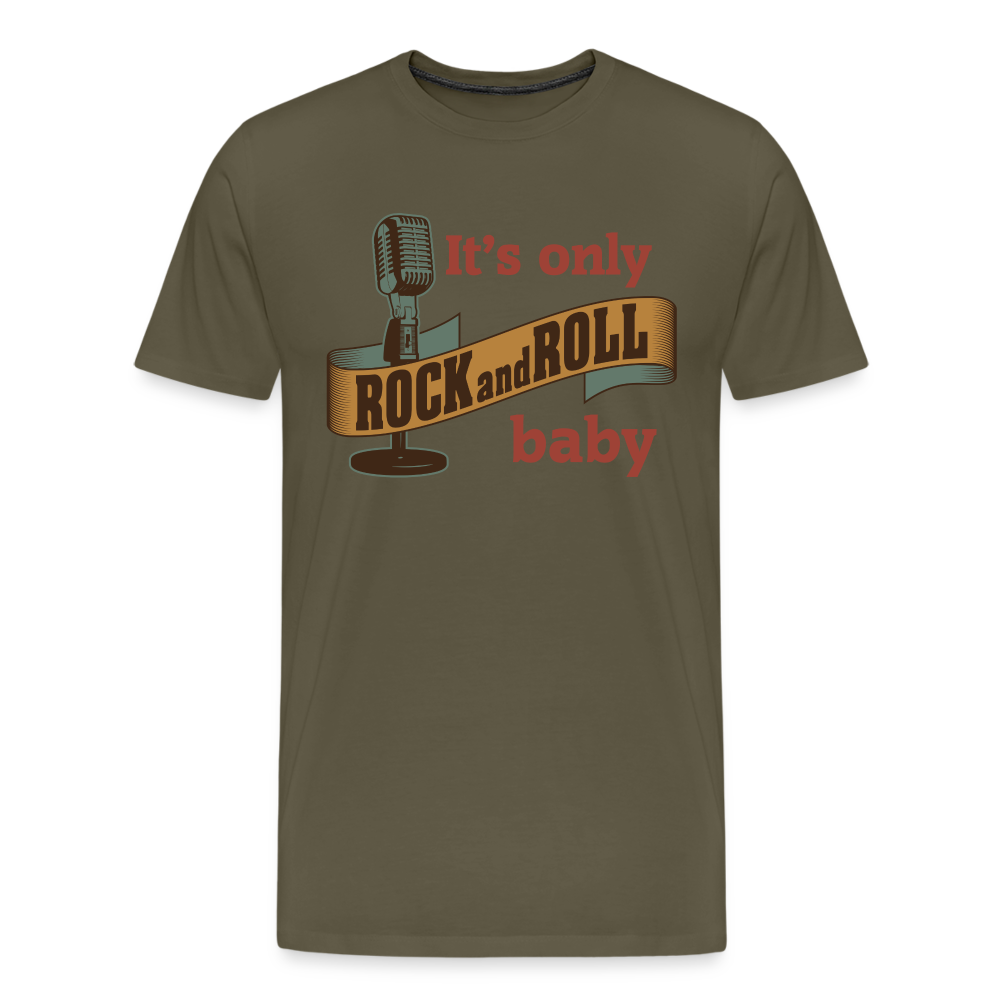 its only Rock and Roll Premium T-Shirt Herren - Khaki