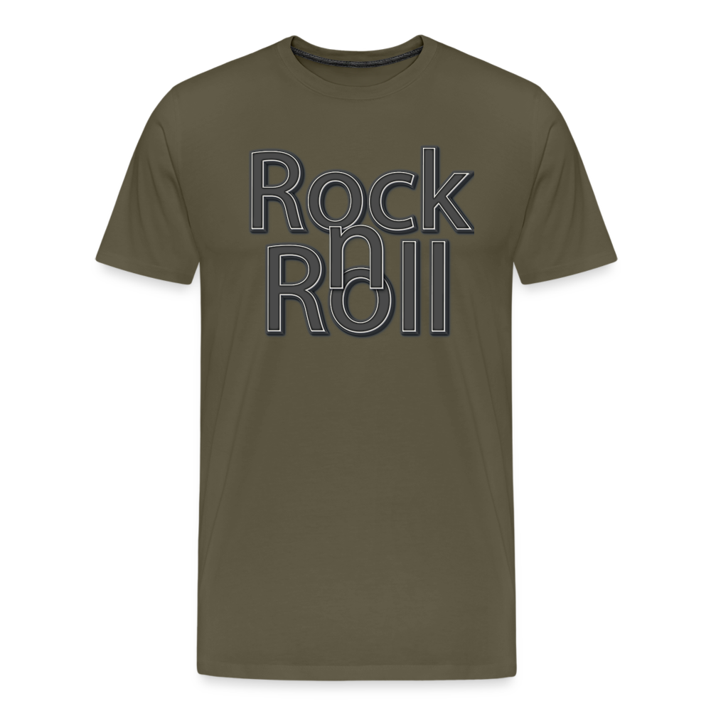 Rock n Roll Premium T-Shirt Herren - Khaki