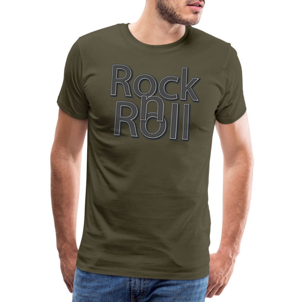 Rock n Roll Premium T-Shirt Herren - Khaki