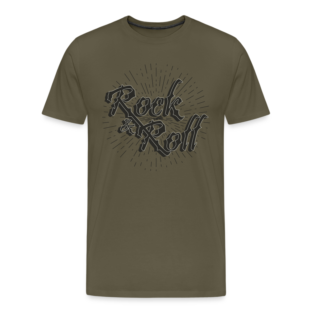 Rock & Roll Premium T-Shirt Herren - Khaki
