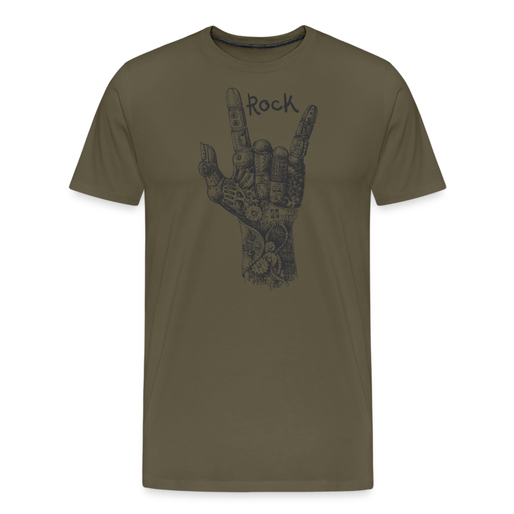 Rock Rock & Roll Premium T-Shirt Herren - Khaki
