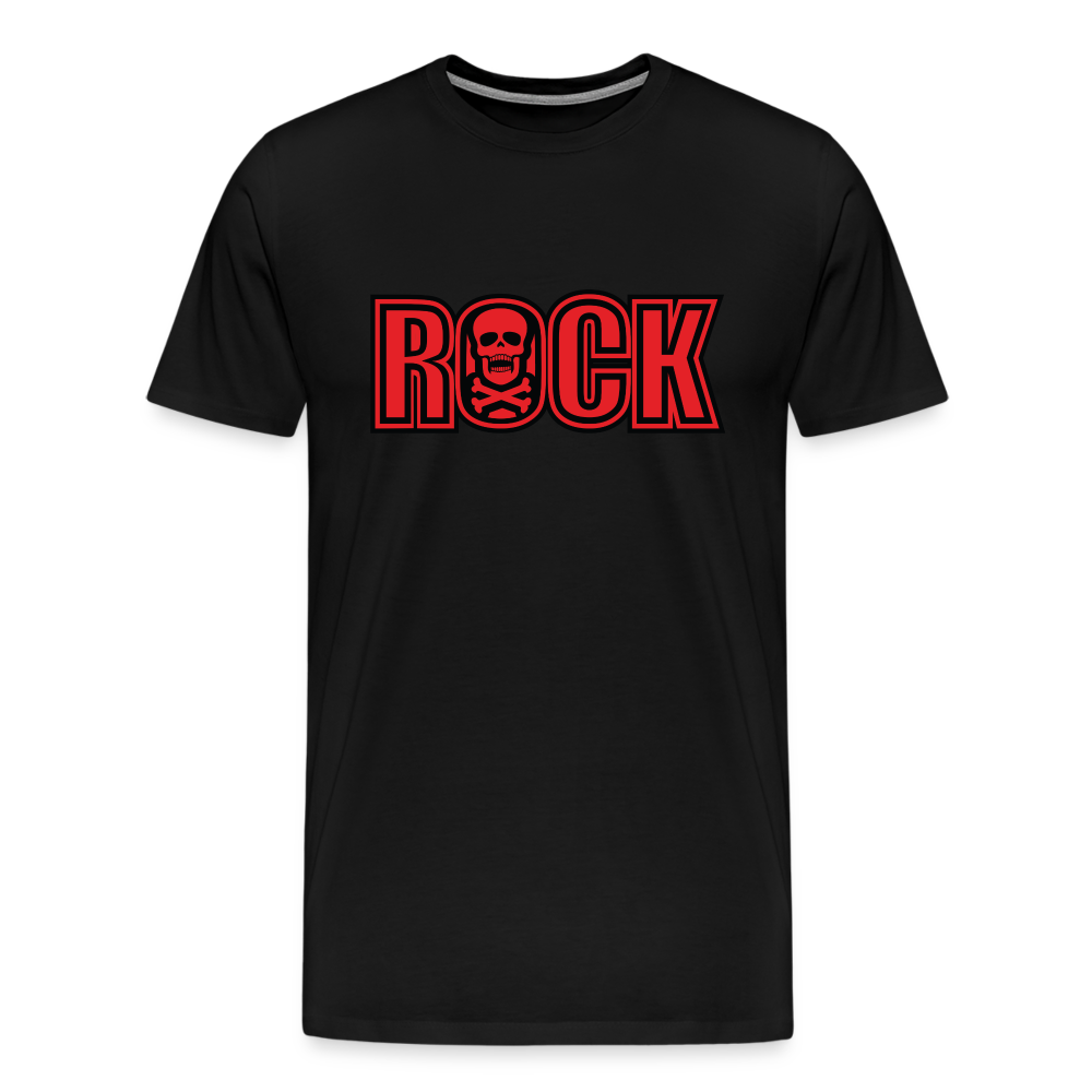 Rock Rock n Roll Premium T-Shirt Herren - Schwarz
