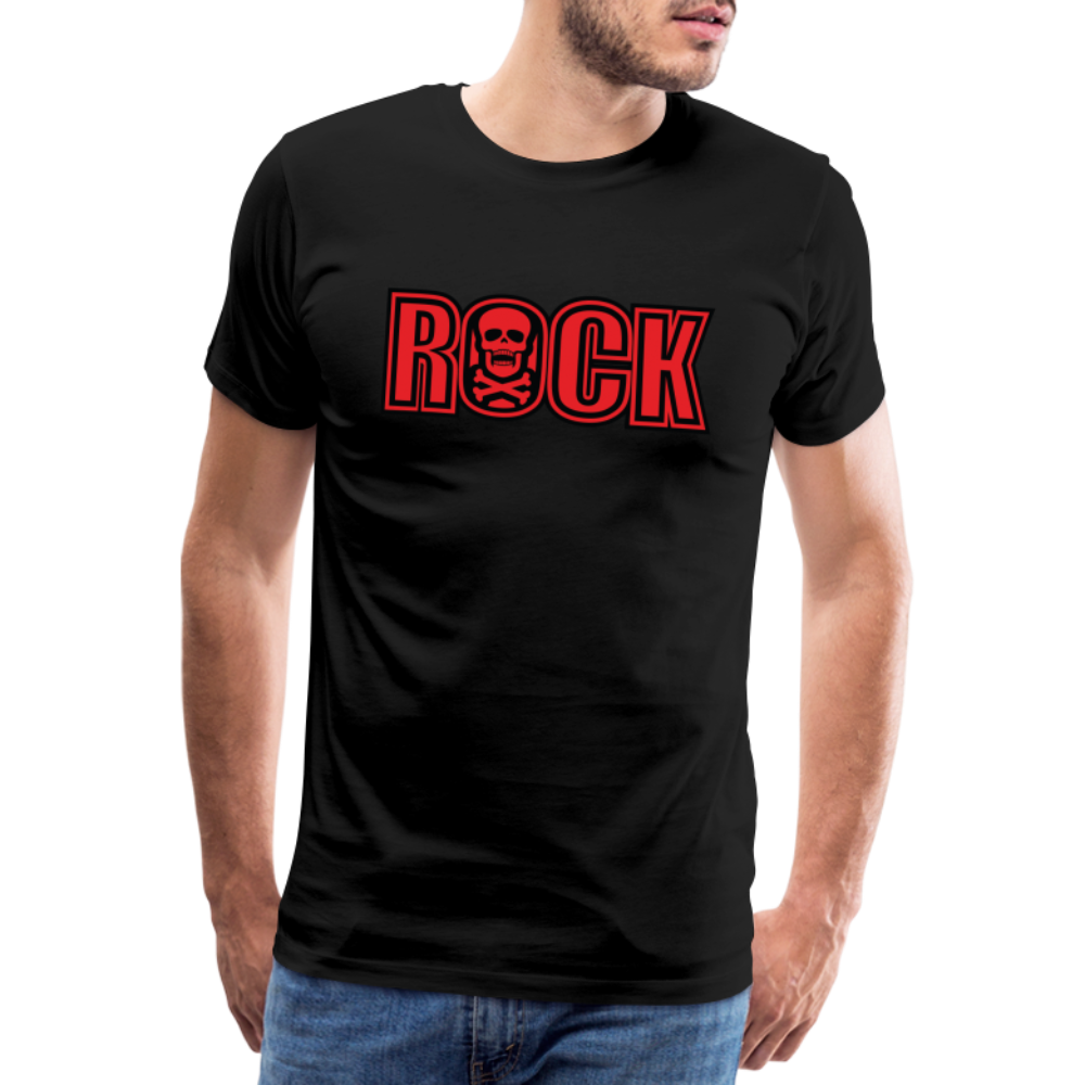 Rock Rock n Roll Premium T-Shirt Herren - Schwarz