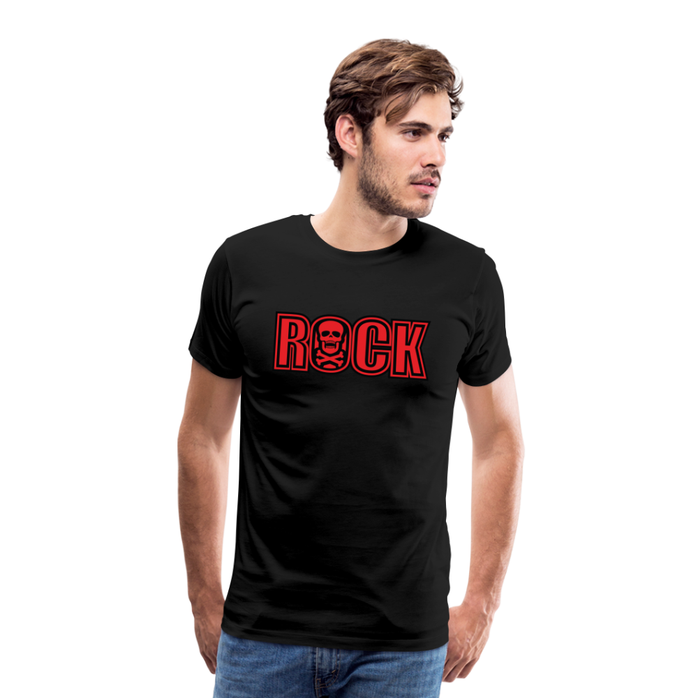 Rock Rock n Roll Premium T-Shirt Herren - Schwarz