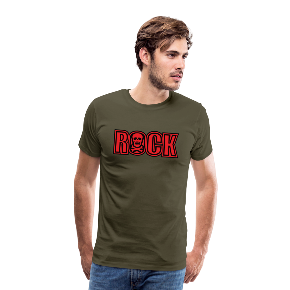 Rock Rock n Roll Premium T-Shirt Herren - Khaki