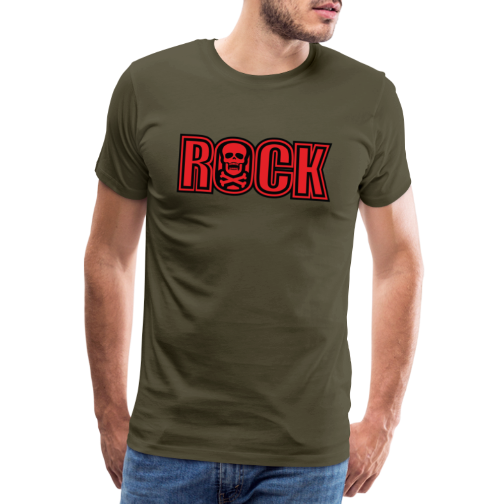 Rock Rock n Roll Premium T-Shirt Herren - Khaki