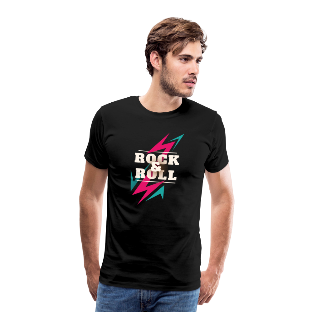 Rock & Roll Blitz Premium T-Shirt Herren - Schwarz