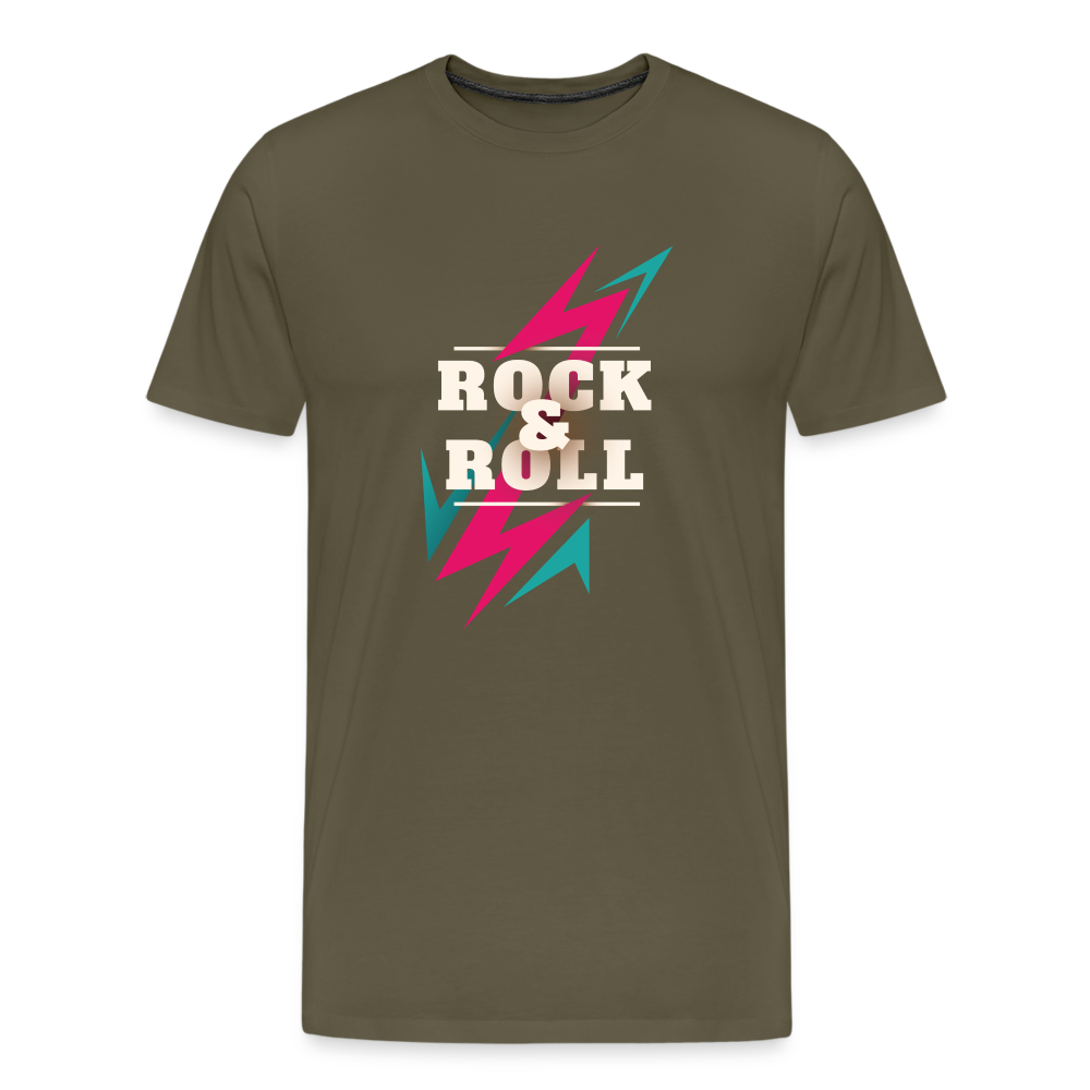 Rock & Roll Blitz Premium T-Shirt Herren - Khaki