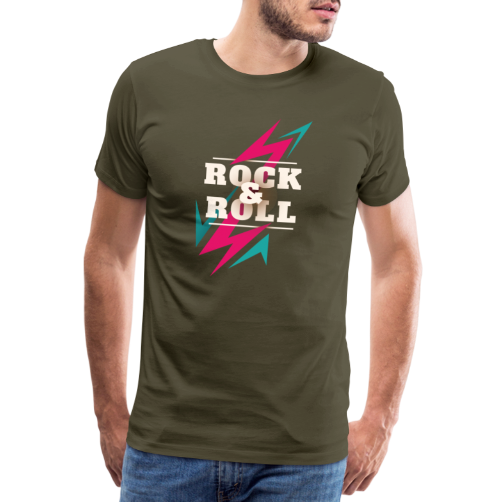 Rock & Roll Blitz Premium T-Shirt Herren - Khaki