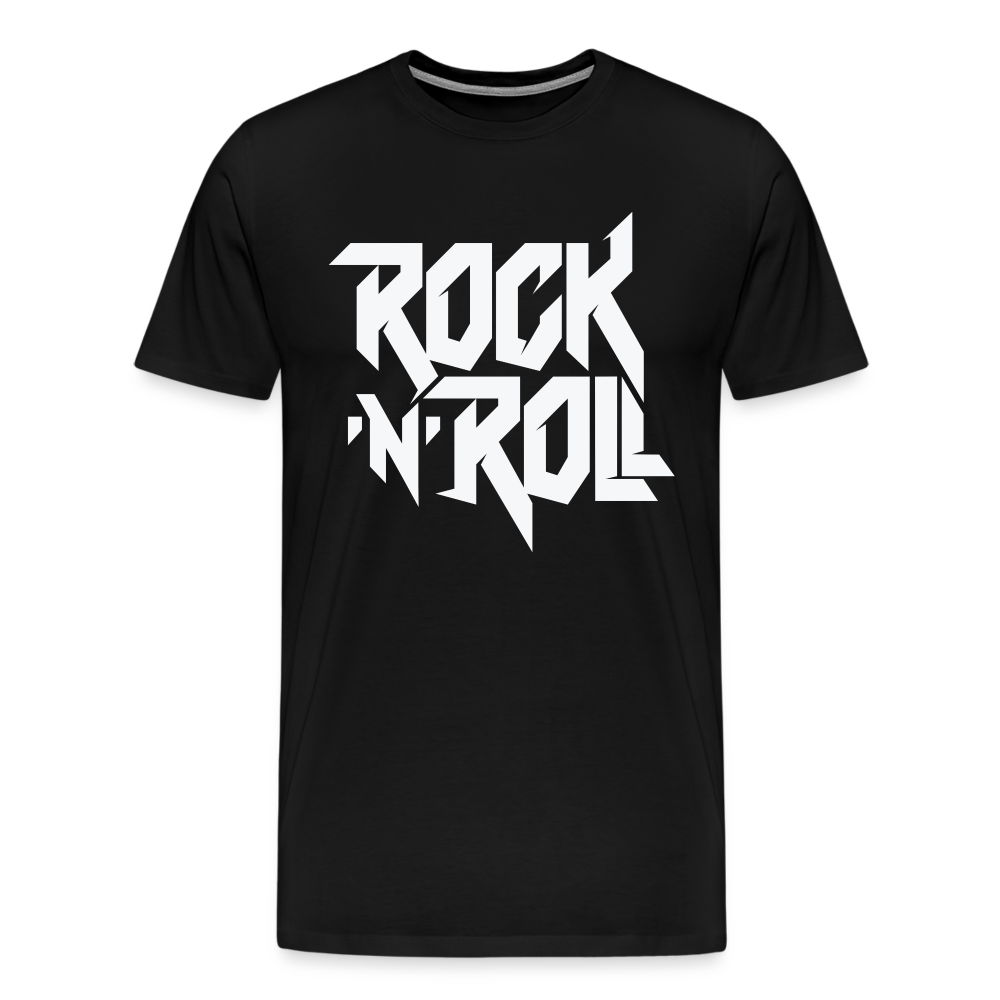 Rock & Roll 3 Premium T-Shirt Herren - Schwarz