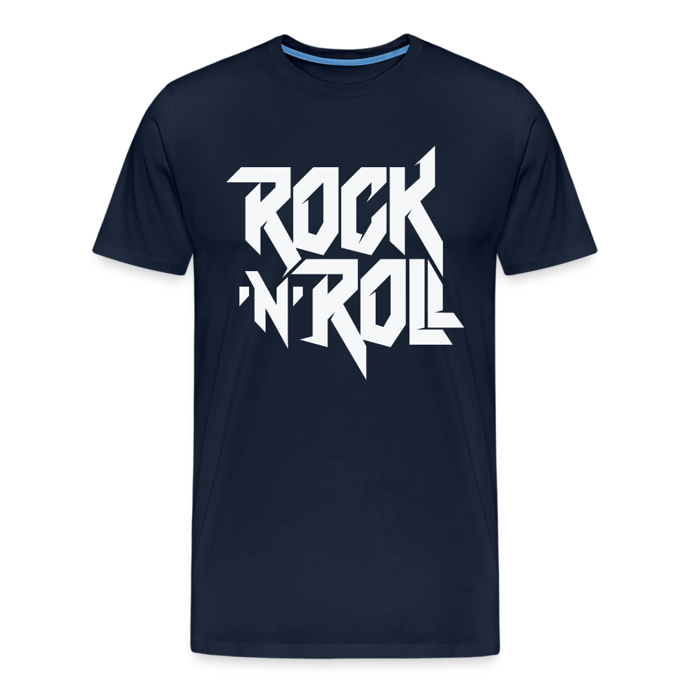 Rock & Roll 3 Premium T-Shirt Herren - Navy
