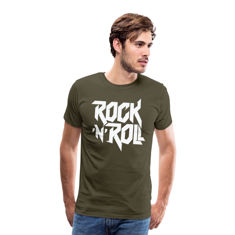 Rock & Roll 3 Premium T-Shirt Herren - Khaki