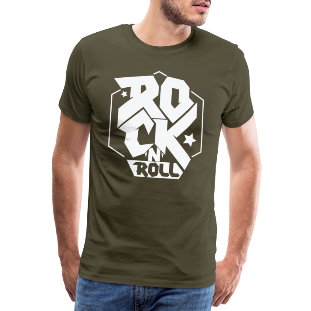 Rock & Roll 4 Premium T-Shirt Herren - Khaki