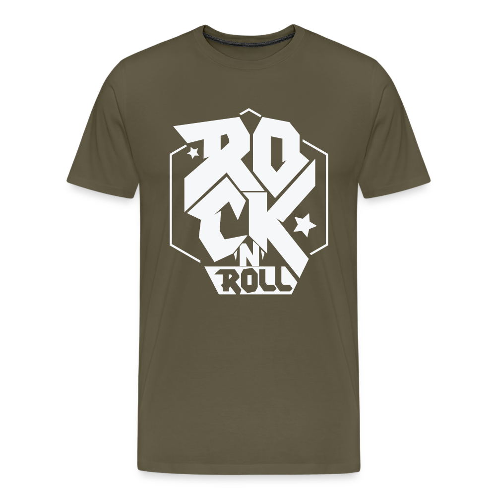 Rock & Roll 4 Premium T-Shirt Herren - Khaki