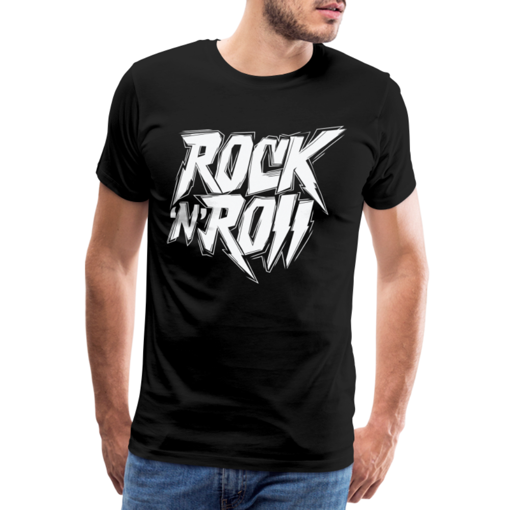 Rock & Roll 5 Premium T-Shirt Herren - Schwarz