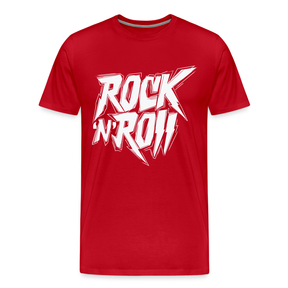 Rock & Roll 5 Premium T-Shirt Herren - Rot