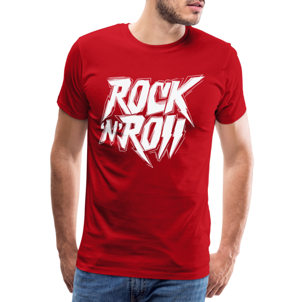 Rock & Roll 5 Premium T-Shirt Herren - Rot