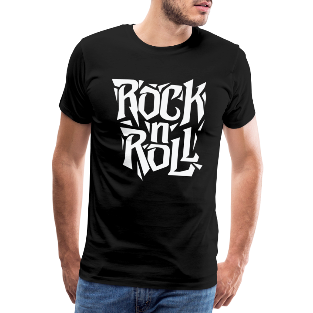 Rock & Roll 6 Premium T-Shirt Herren - Schwarz