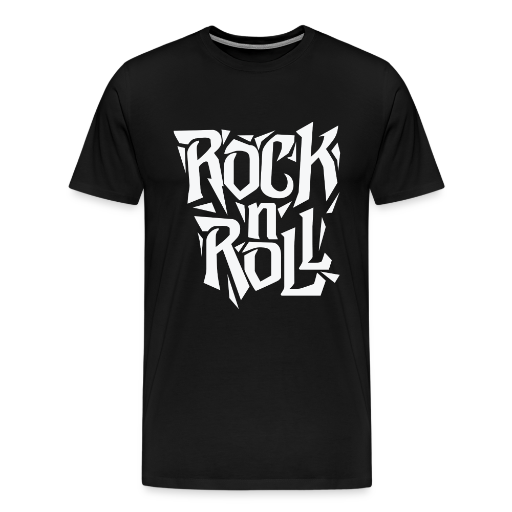 Rock & Roll 6 Premium T-Shirt Herren - Schwarz