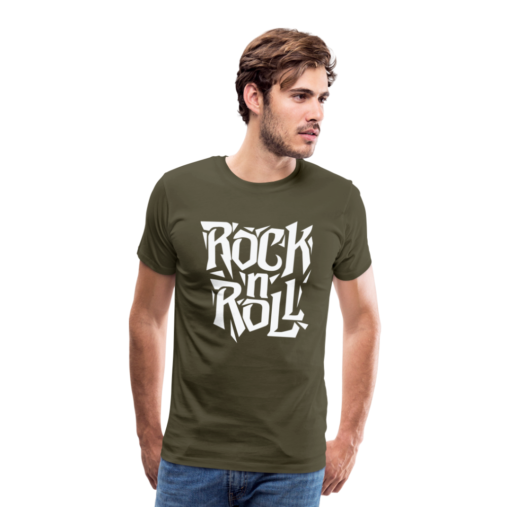Rock & Roll 6 Premium T-Shirt Herren - Khaki