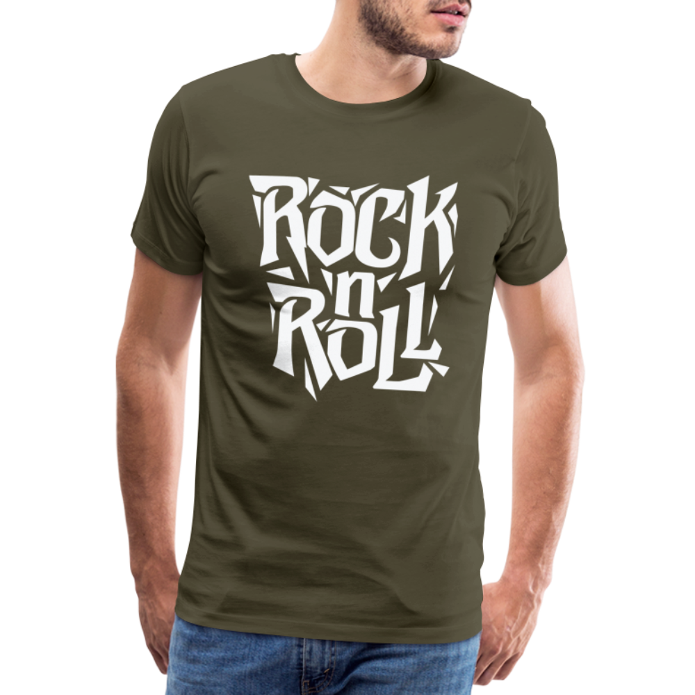 Rock & Roll 6 Premium T-Shirt Herren - Khaki