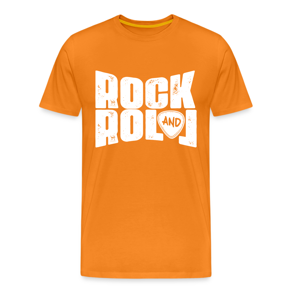 Rock & Roll 10 Premium T-Shirt Herren - Orange